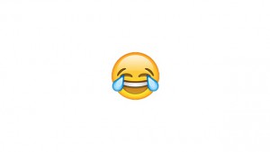 emoji faccina che ride fino alle lacrime